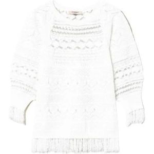 Twinset, Dames, Truien, Wit, Maat: L Viscose,