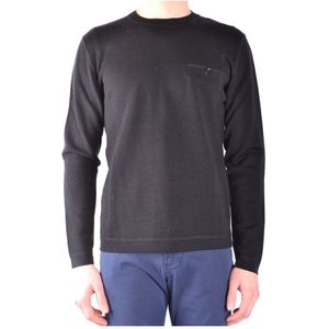 Paolo Pecora, Heren, Truien, Zwart, Maat: S