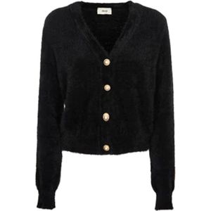 Akep, Dames, Truien, Zwart, Maat: XL Taf,