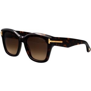 Tom Ford, Dames, Accessoires, Bruin, Maat: 53 MM Taf,