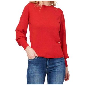 Armani Exchange, Dames, Truien, Rood, Maat: S Wol,