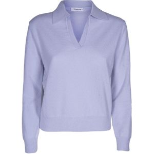 Kangra, Dames, Truien, Paars, Maat: XS Wol,