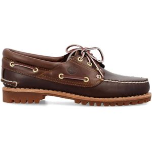 Timberland, Dames, Schoenen, Bruin, Maat: 39 EU Leer,
