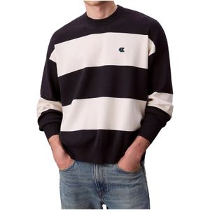 Calvin Klein, Heren, Truien, Wit, Maat: XS Viscose,