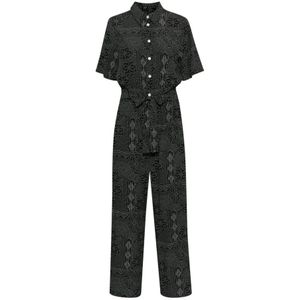 Part Two, Dames, Jumpsuits & Playsuits, Zwart, Maat: S