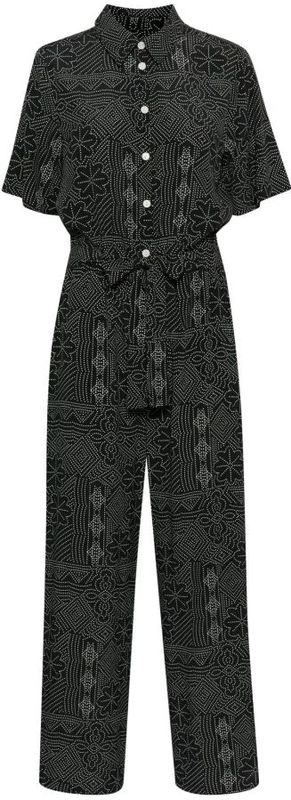 Part Two, Dames, Jumpsuits & Playsuits, Zwart, Maat: S