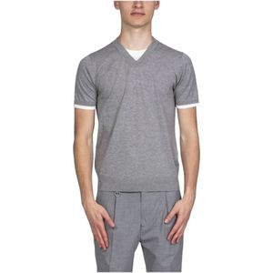 Paolo Pecora, Heren, Truien, Grijs, Maat: M