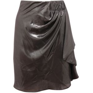 Pinko, Dames, Rokken, Grijs, Maat: M