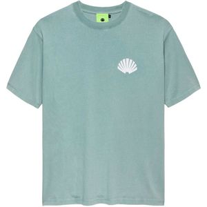 New Amsterdam Surf Association, Heren, Tops, Groen, Maat: L Katoen,