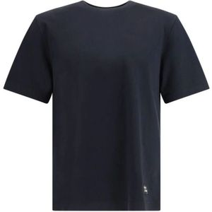 Maison Kitsuné, Heren, Tops, Zwart, Maat: L Katoen,