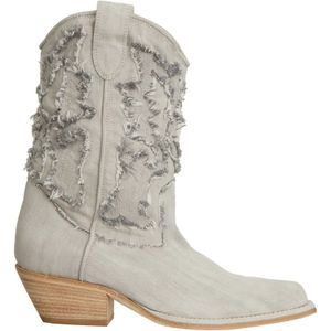 Vic Matié, Dames, Schoenen, Grijs, Maat: 39 EU Denim,