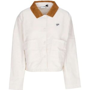 Puma, Heren, Jassen, Wit, Maat: XS Poliester,