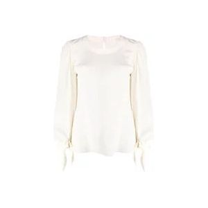 Chloé Blouses , Beige , Dames , Maat: XS