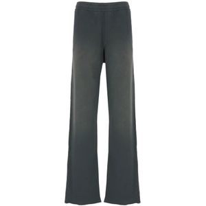 Golden Goose, Dames, Broeken, Zwart, Maat: M Katoen,