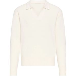 Paolo Pecora, Heren, Truien, Wit, Maat: M Wol,