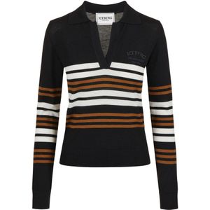 Iceberg, Dames, Truien, Veelkleurig, Maat: S Wol,