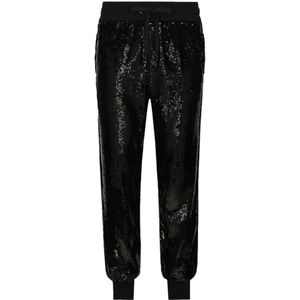 Dolce & Gabbana, Heren, Broeken, Zwart, Maat: XS