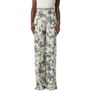 Simona Corsellini, Dames, Broeken, Veelkleurig, Maat: M