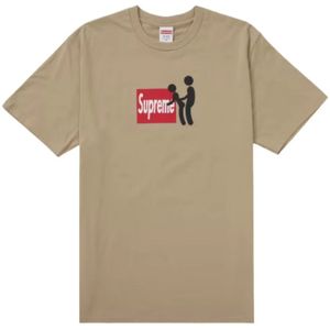 Supreme, Heren, Tops, Beige, Maat: S Katoen,
