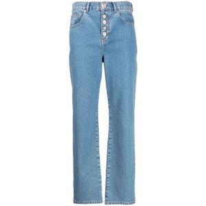 Moschino, Dames, Jeans, Blauw, Maat: W26 Katoen,