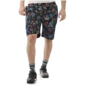 Daniele Alessandrini, Heren, Korte broeken, Veelkleurig, Maat: XL Katoen,