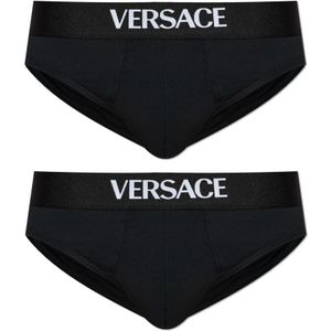 Versace, Heren, Ondergoed, Zwart, Maat: 2XL Katoen,