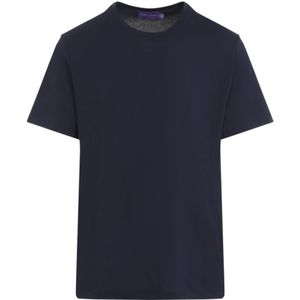 Ralph Lauren, Heren, Tops, Blauw, Maat: XL Katoen,
