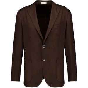 Boglioli, Heren, Jassen, Bruin, Maat: XL Wol,