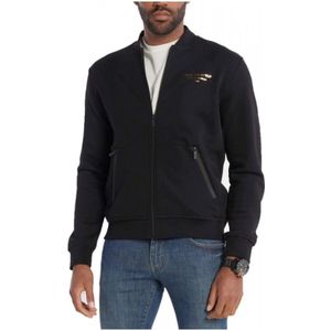 Karl Lagerfeld, Heren, Jassen, Zwart, Maat: L