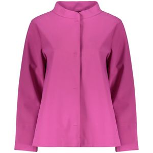 Herno, Dames, Jassen, Paars, Maat: L Polyamide,