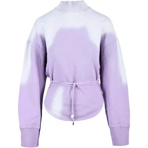 The Attico, Dames, Sweatshirts & Hoodies, Paars, Maat: 2XS Katoen,
