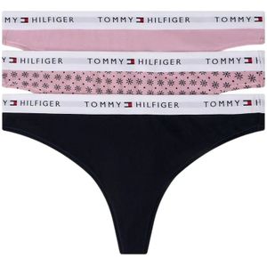 Tommy Hilfiger - 3 Pack Thong - Veelkleurig - Ondergoed - Dames