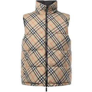 Burberry, Heren, Jassen, Beige, Maat: XL