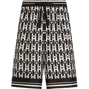 Dolce & Gabbana, Heren, Korte broeken, Zwart, Maat: M