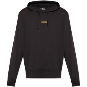 Versace Jeans Couture - Hoodie - Zwart - Katoen