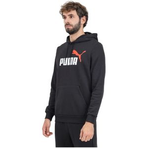 Puma, Heren, Sweatshirts & Hoodies, Zwart, Maat: XS Katoen,