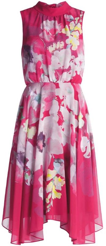 Vera Mont - Zomerjurk - Geel - Bloemenprint