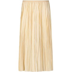 Roberto Collina, Dames, Rokken, Beige, Maat: S