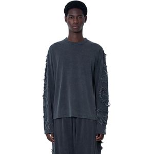 Acne Studios, Heren, Tops, Zwart, Maat: 2XL Katoen,