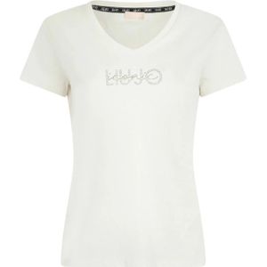 Liu Jo, Dames, Tops, Wit, Maat: L Katoen,