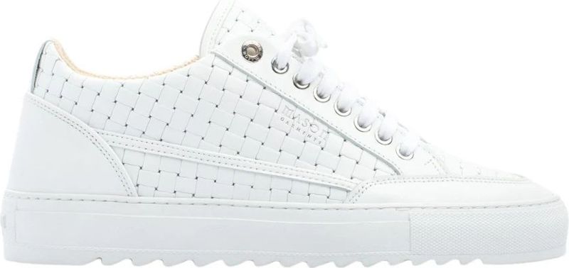 Mason Garments, unisex, Schoenen, Wit, Maat: 38 EU Leer,