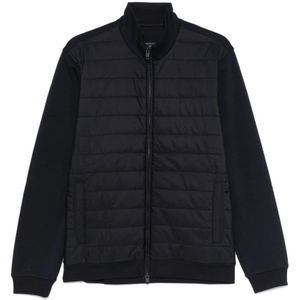 Fay, Heren, Jassen, Zwart, Maat: M Katoen,