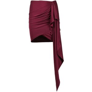 Nineminutes, Dames, Rokken, Rood, Maat: S Poliester,