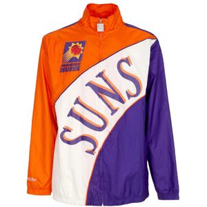 Mitchell & Ness, Heren, Sport, Veelkleurig, Maat: L Leer,