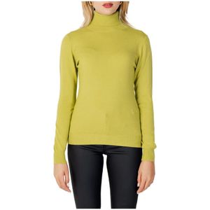 Sandro Ferrone, Dames, Truien, Groen, Maat: M Nylon,