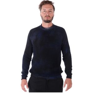 Daniele Alessandrini, Heren, Truien, Blauw, Maat: XL