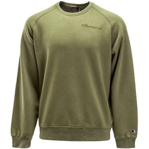 Champion, Heren, Sweatshirts & Hoodies, Groen, Maat: L Katoen,