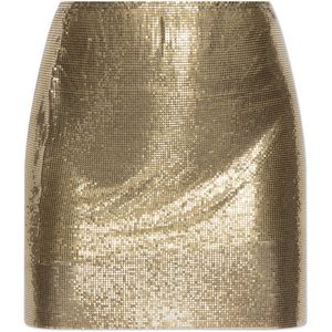 Versace, Dames, Rokken, Geel, Maat: 2XS Zijde,