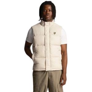 Lyle & Scott, Heren, Jassen, Beige, Maat: S