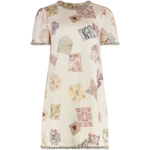 Zimmermann, Dames, Jurken, Veelkleurig, Maat: XS Linnen,